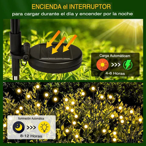 EcoGlow™️  - Luces de Jardín con luz solar