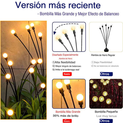 EcoGlow™️  - Luces de Jardín con luz solar