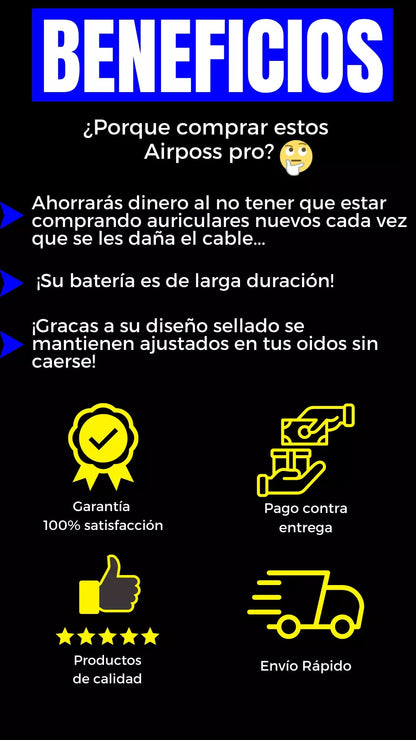 Airposs Segunda Generación Audífonos
