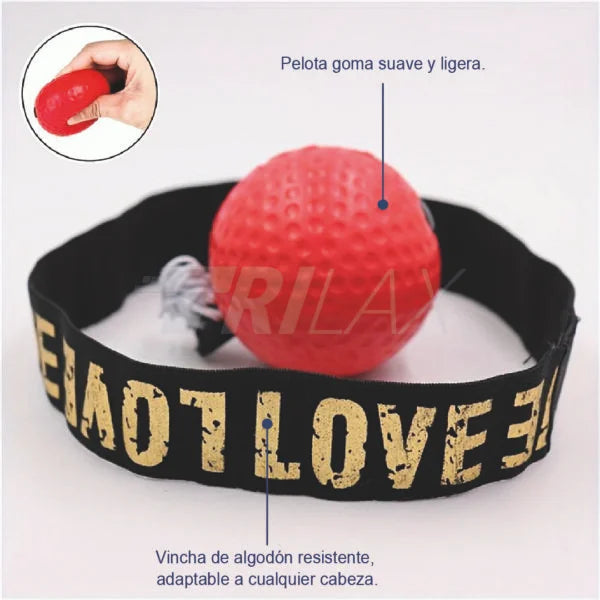 Diadema Trilax Boxeo Reflex