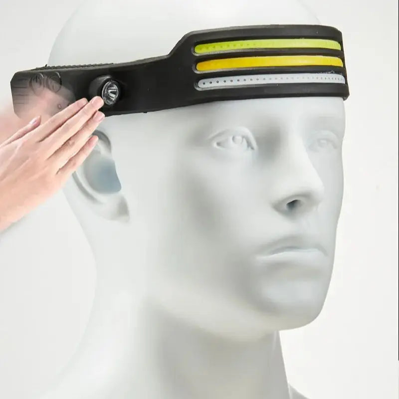 Linterna Frontal LED Recargable USB