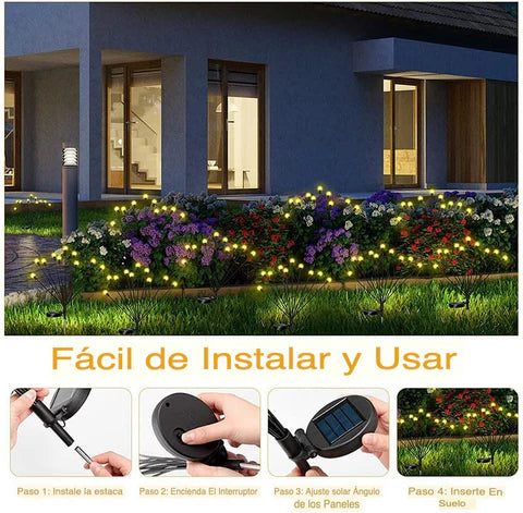 EcoGlow™️  - Luces de Jardín con luz solar