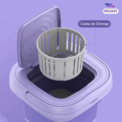 Lavadora Portátil Plegable Multiuso