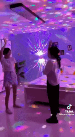 Colorful Disco™️ - Luz LED Giratoria para Fiestas