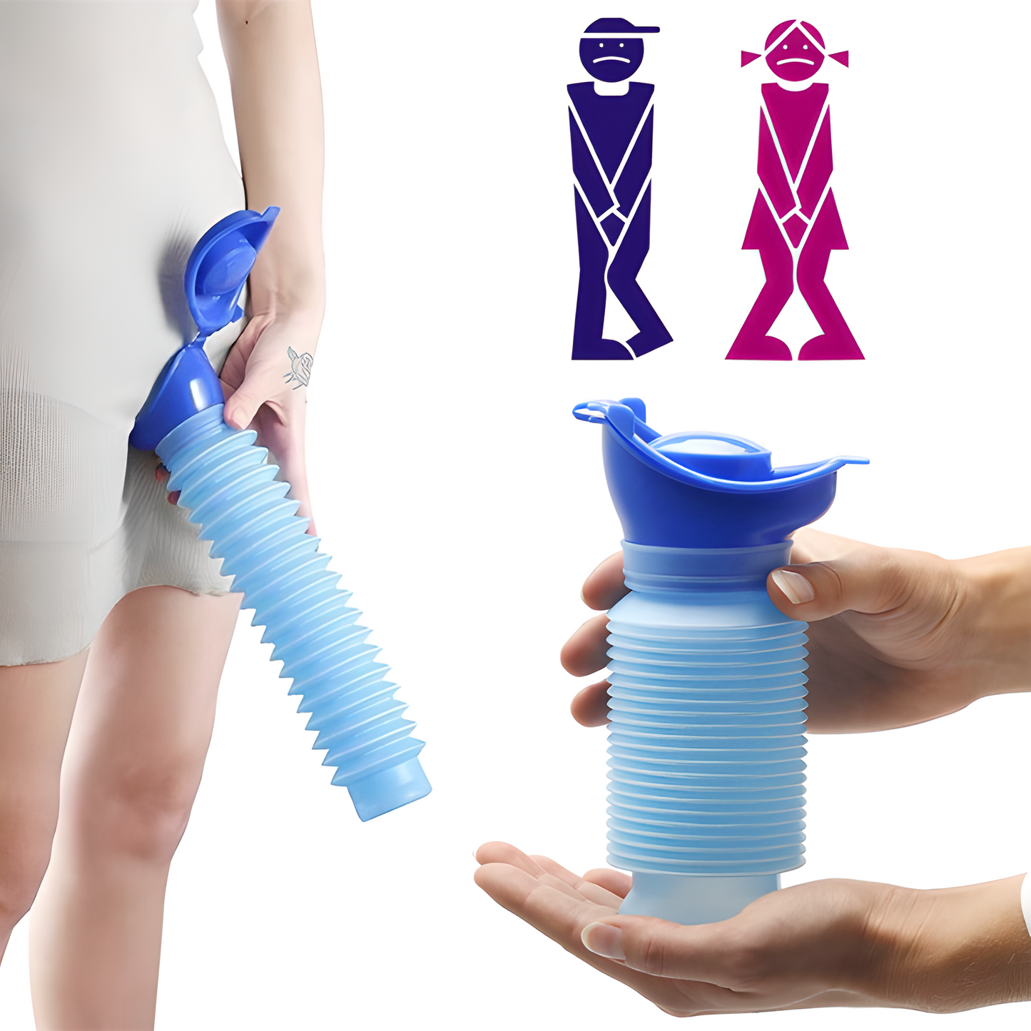 Orinal Compacto de Emergencia