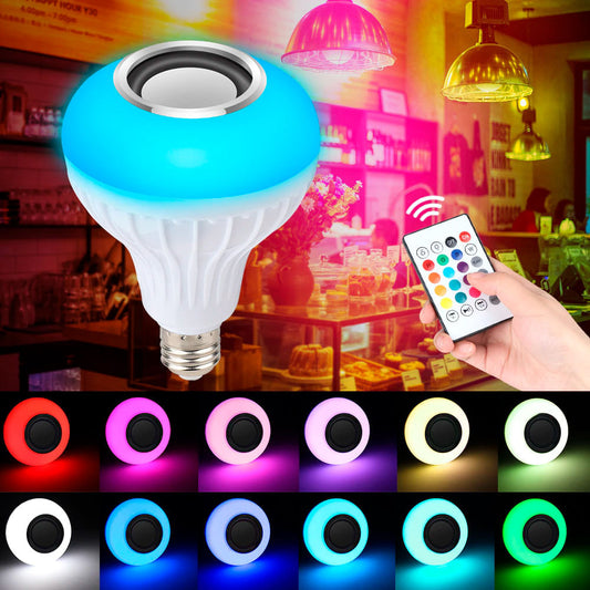 Bombillo Parlante Bluetooth Multicolor