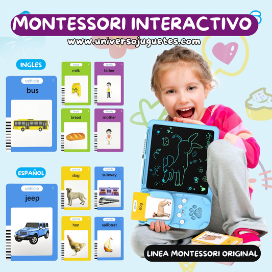 Juego Interactivo de Palabras Montessori