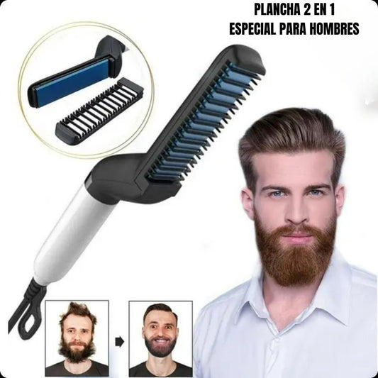 Cepillo BarbaMag®️ Alisador Eléctrico