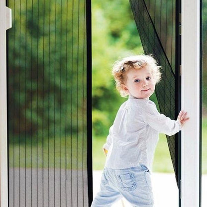 MagniSafe ™️ -Malla Cortina con cierre magnético automático  210 X 100 cm