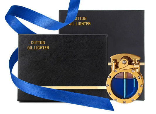 Encendedor Vintage Dorado Elegante + Caja de regalo 🎁