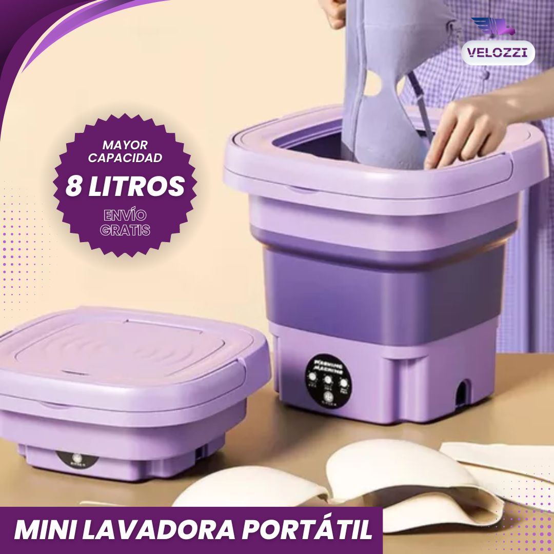 Lavadora Portátil Plegable Multiuso
