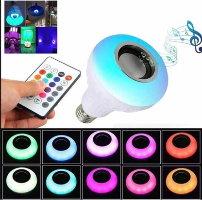 Bombillo Parlante Bluetooth Multicolor