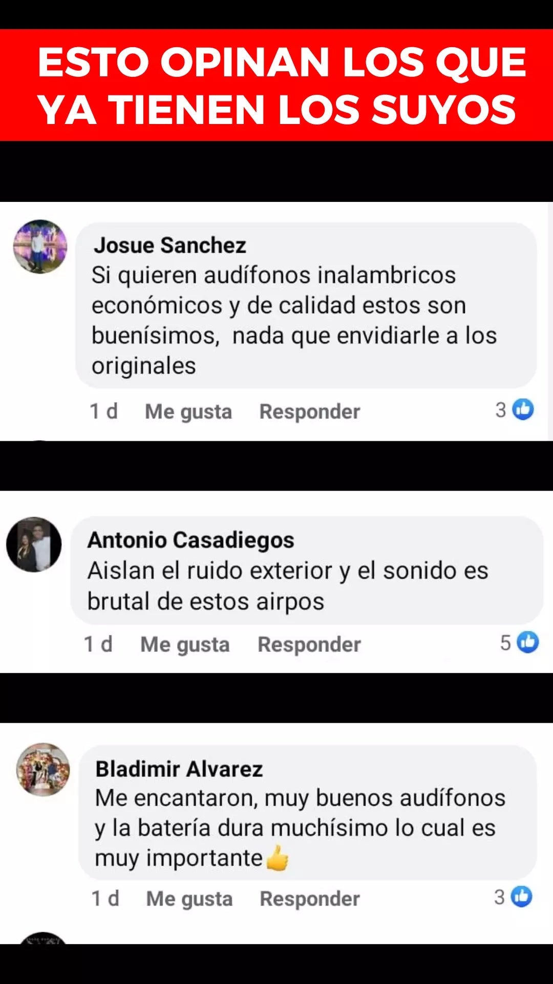 Airposs Segunda Generación Audífonos