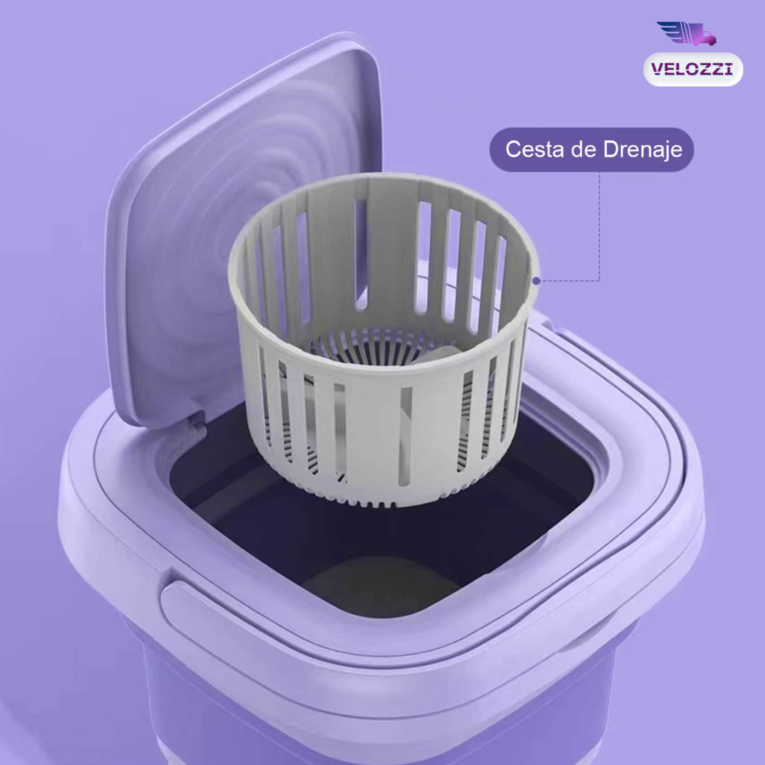 Lavadora Portátil Plegable Multiuso