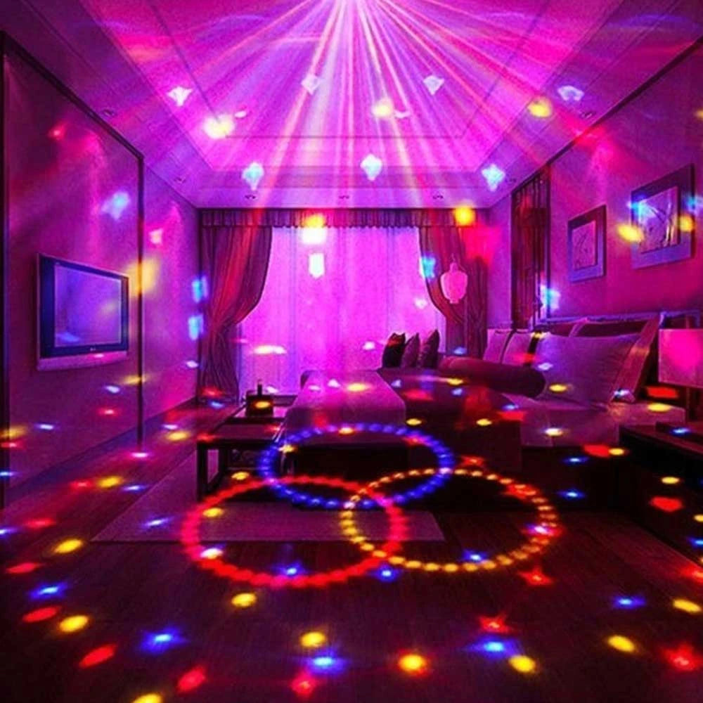 Colorful Disco™️ - Luz LED Giratoria para Fiestas