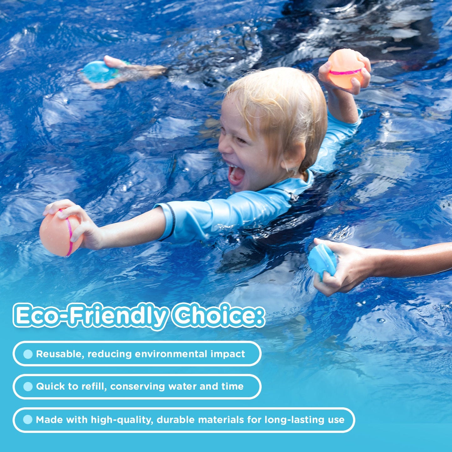 MagniBall ®️ -Globos de Agua Reutilizables con cierre Magnético ¡ GRAN PROMO Paquete x 6!!