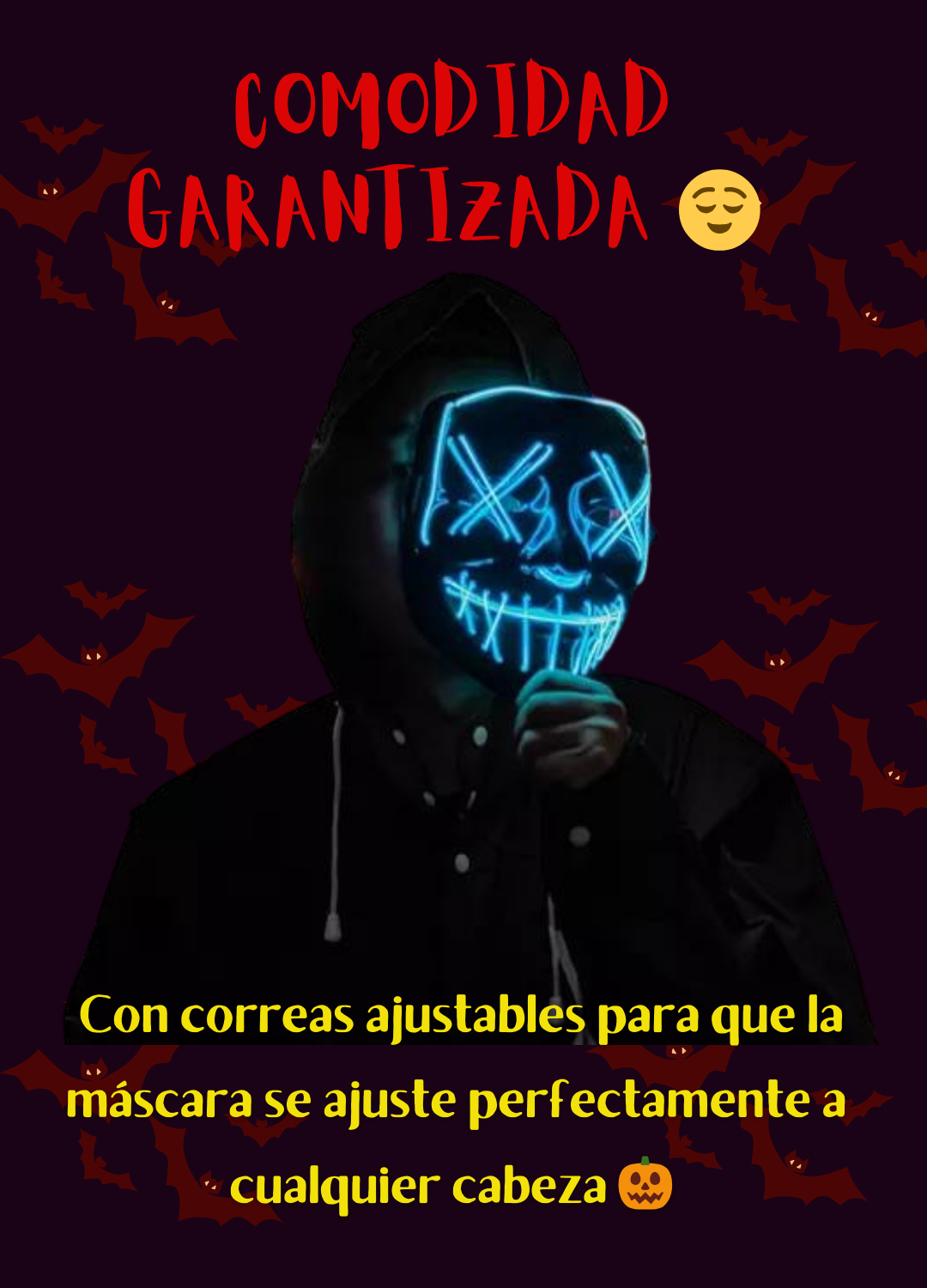 Máscara LED La Purga