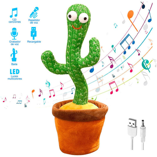 CACTUS INTERACTIVO CANTA , BAILA Y REPITE