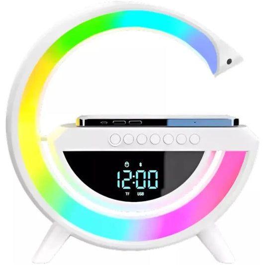 Parlante Lampara G con Cargador Inalámbrico