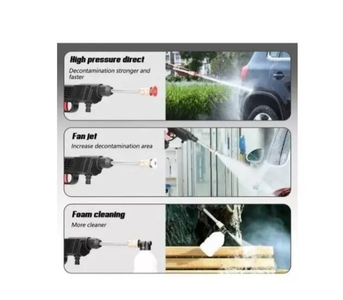 HIDROLAVADORA A PRESION +  2 BATERIAS GRATIS