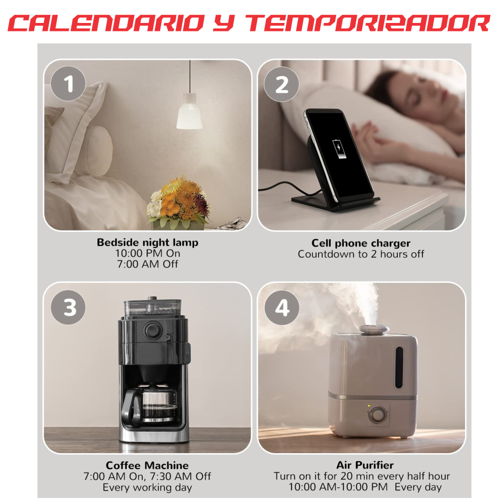 Smart Plug™- Enchufe Toma Corriente Inteligente