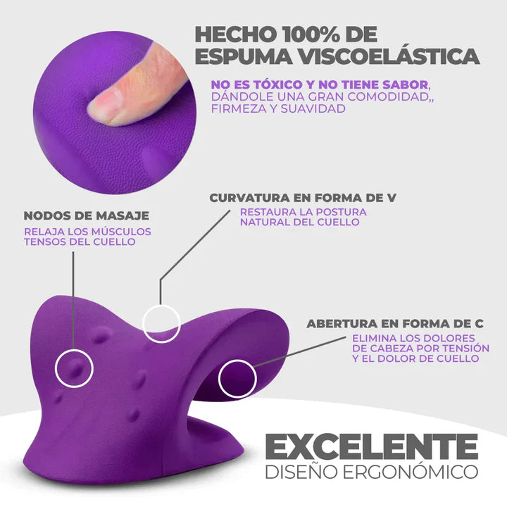 PosturePro- ALMOHADA  TERAPEUTICA DE TRACCION CERVICAL