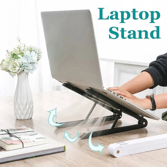 Base ajustable para ordenador portátil, almohadilla de refrigeración 💻