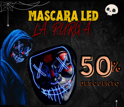 Máscara LED La Purga
