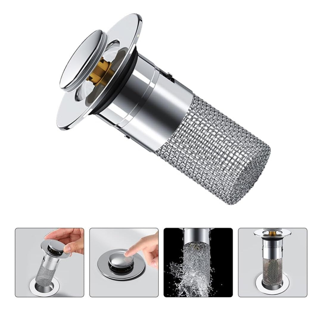 FiltroGuard™️ -Desague De Acero Inoxidable