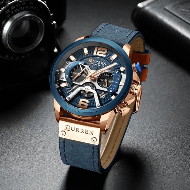Reloj Curren Cronografo Original + estuche Gratis