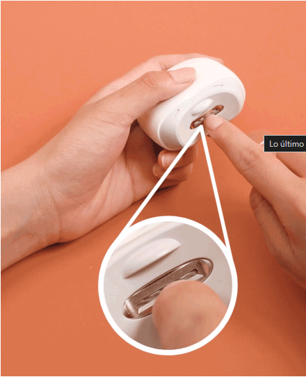 ProCutter®️- Cortaúñas Eléctrico Automático con luz led