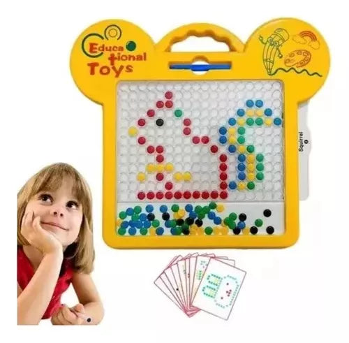 MagiTab™️ - Tablero de Dibujo con Bolas Magnéticas