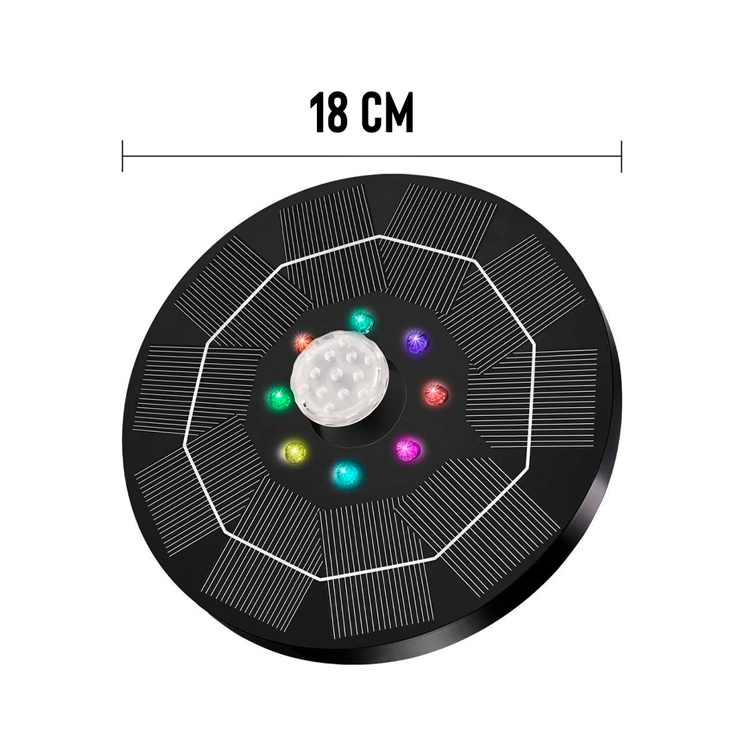 Elegant Solar™️ -FUENTE FLOTANTE CON ENERGIA SOLAR + LUZ LED